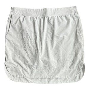 ATHLETA Light Grey Athletic Skort US L